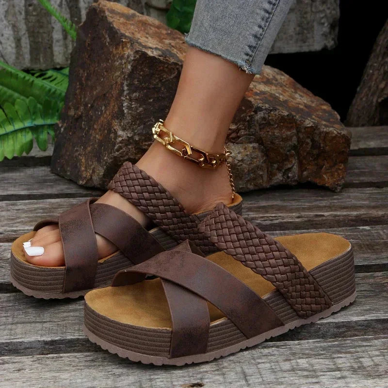 Sofia | Sandalias Modernas con Plataforma Gruesa 0