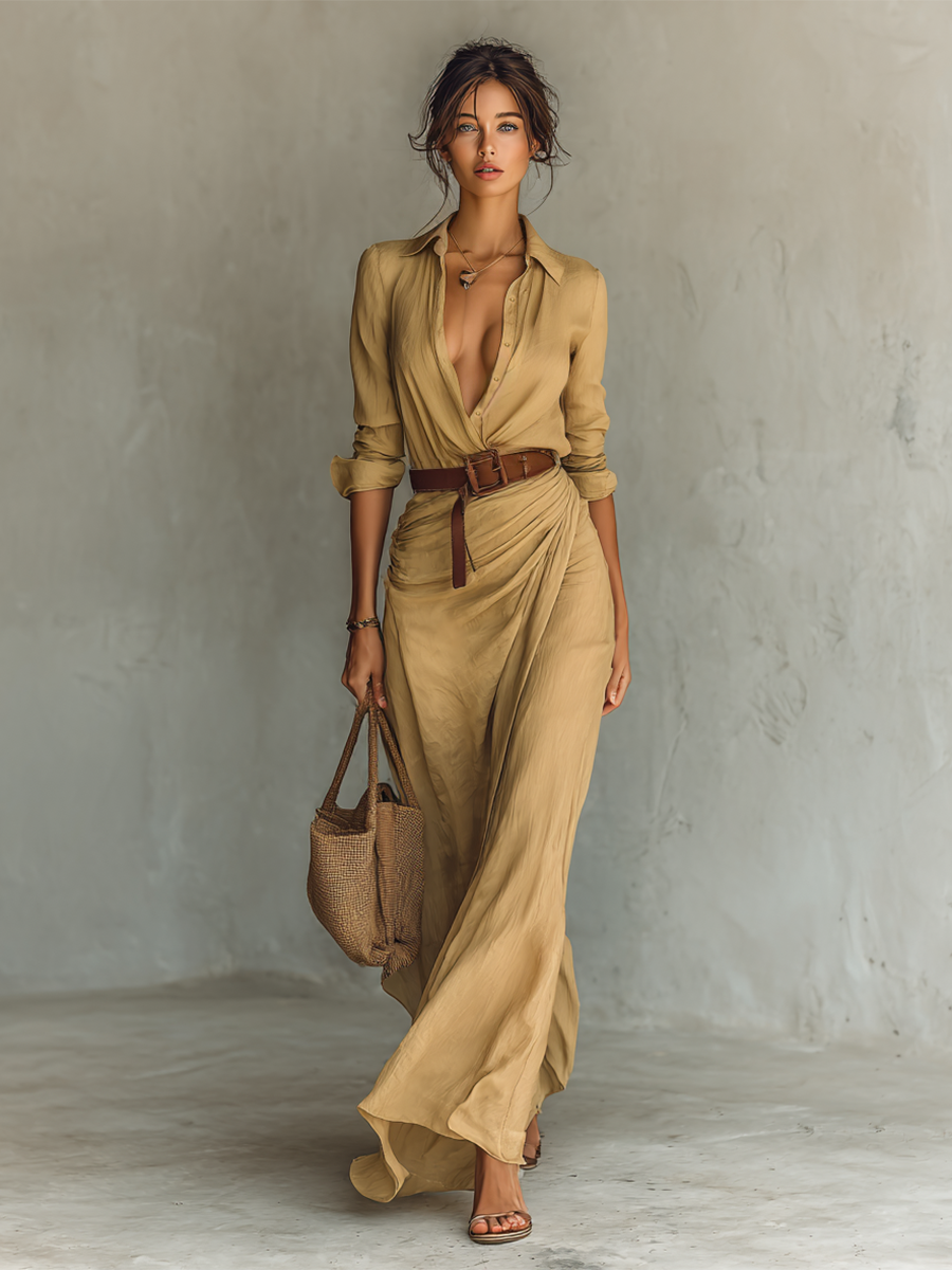 Sofía | Vestido Envolvente Elegante para Mujer 0