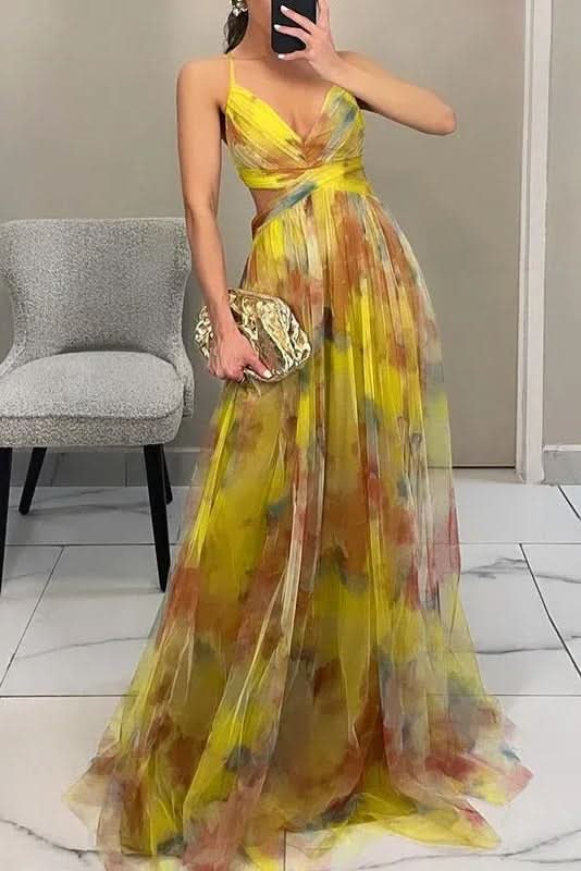 Valentina | Vestido de Cóctel Floral Sin Mangas para Mujer 3