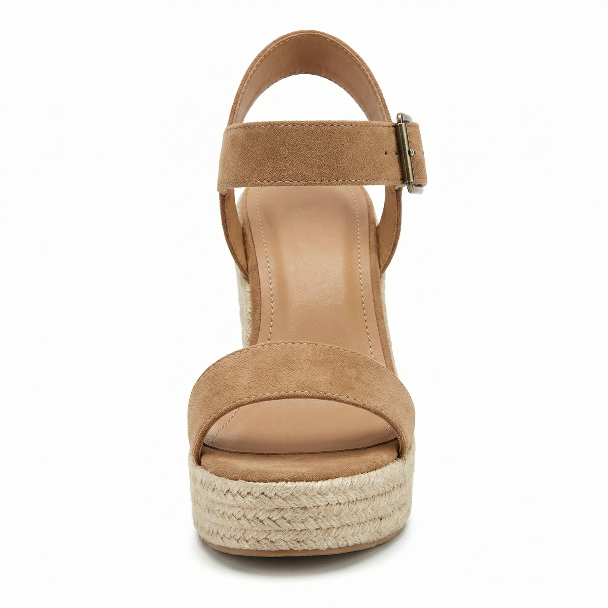 VeranoBrillante | Elegantes Sandalias Tacon con Cuña Abierta para Verano 1