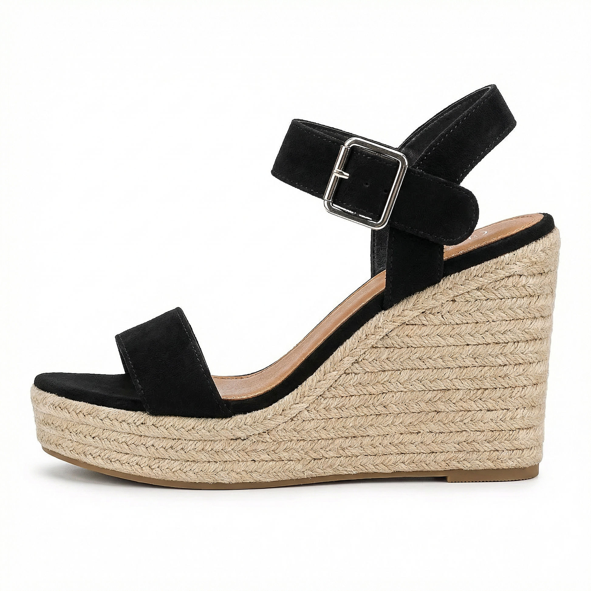 VeranoBrillante | Elegantes Sandalias Tacon con Cuña Abierta para Verano 2