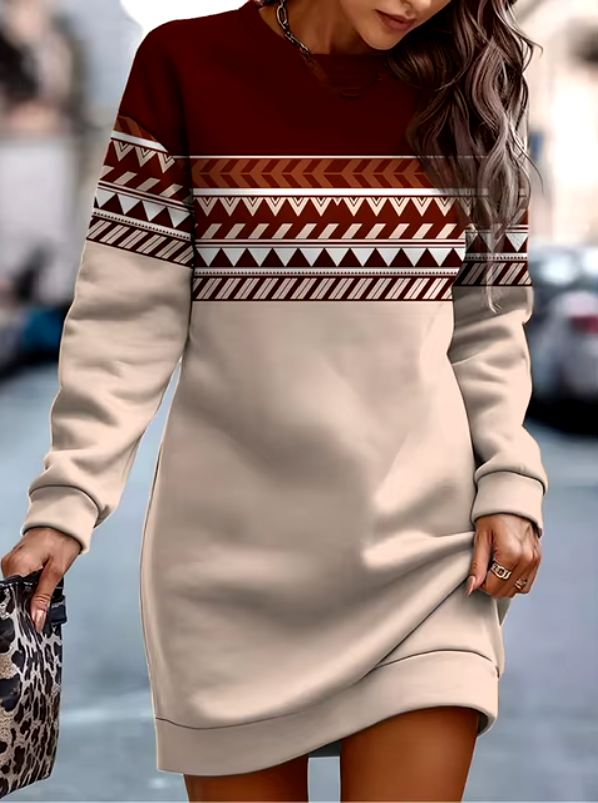 Vestido Mujer | Sudadera Casual con Diseño Moderno | Comodidad y Estilo Urbano 2