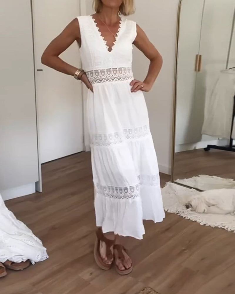 Vestidos Largos Mujer | Vestido Largo Boho con Diseño Fluido | Ideal para Verano y Comodidad 3