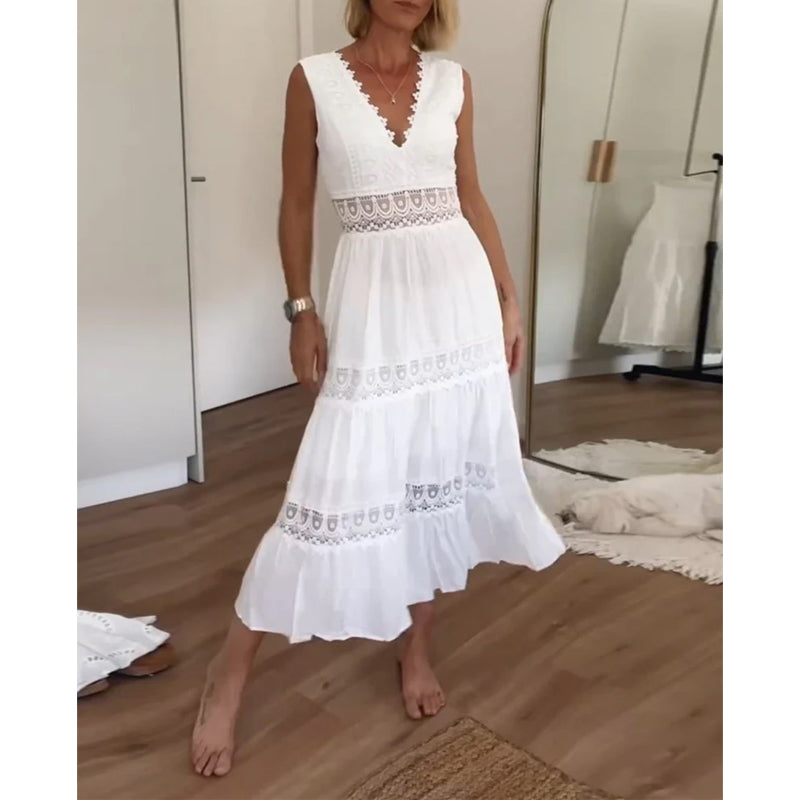 Vestidos Largos Mujer | Vestido Largo Boho con Diseño Fluido | Ideal para Verano y Comodidad 6