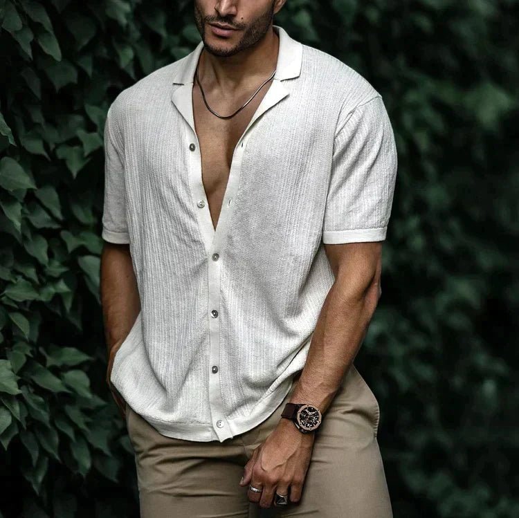 Alejandro | Camiseta de Manga Corta para Hombre con Diseño Casual - Noa Lagos