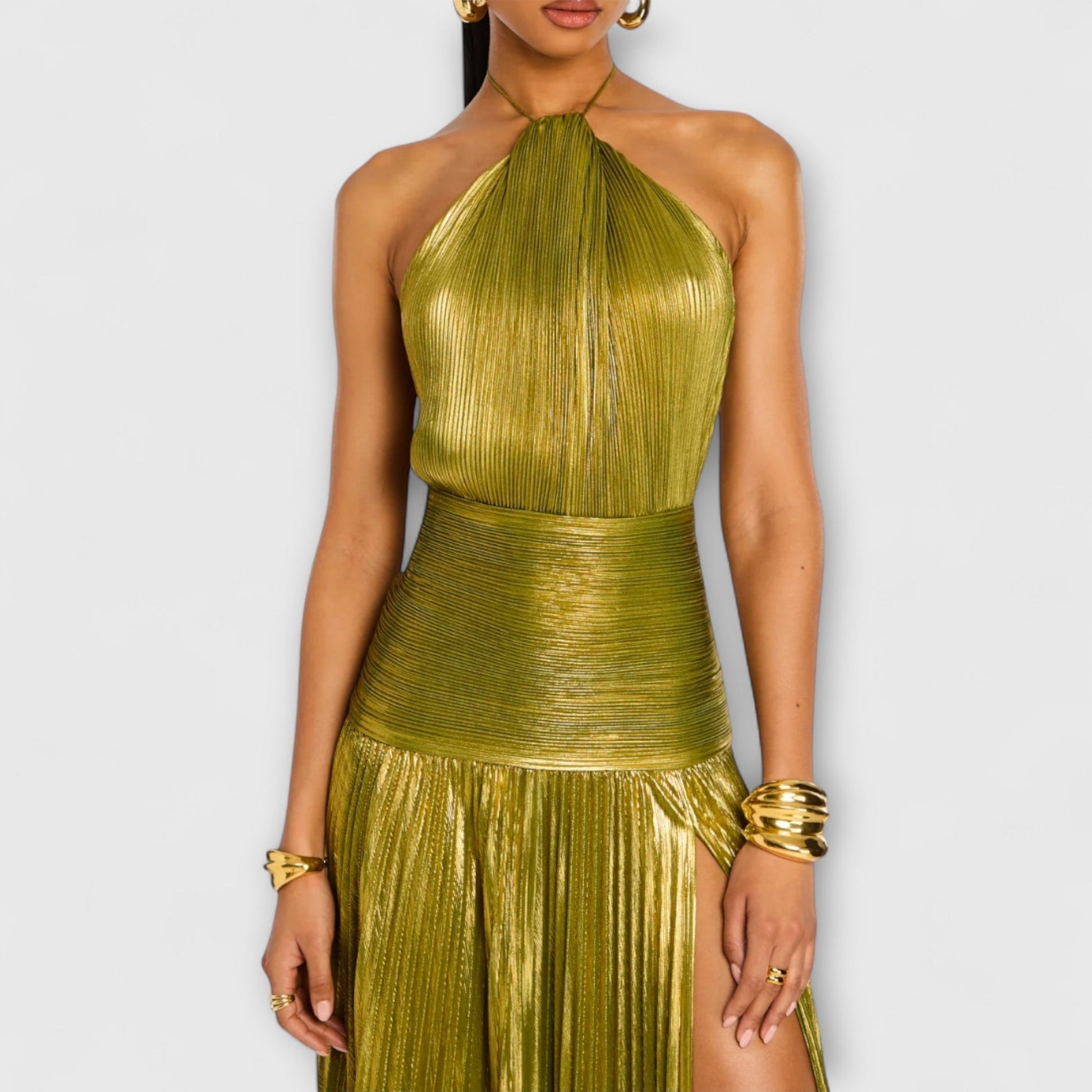 CELESTE Vestido de Noche | Elegante Vestido Largo con Abertura Lateral para Eventos Especiales - Noa Lagos