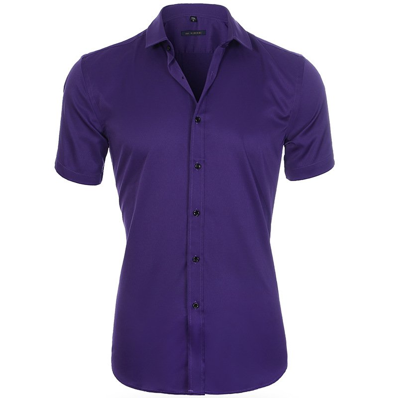 Ethan | Elegante Camisa de Hombre de Manga Corta - Noa Lagos