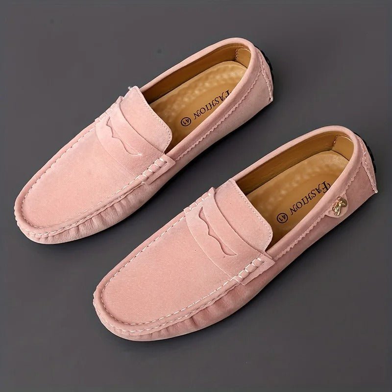 Ethan | Elegantes Mocasines Casuales de Ante para Hombre - Noa Lagos