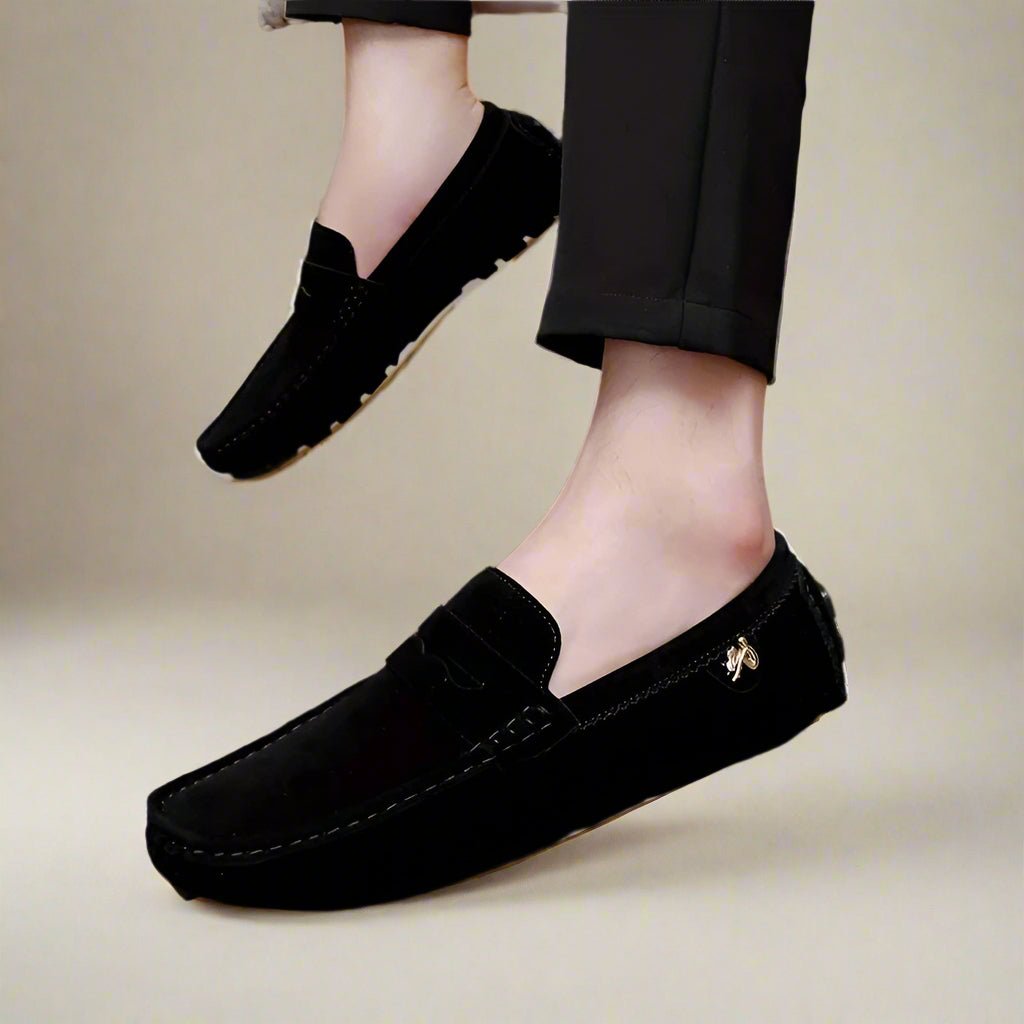 Ethan | Elegantes Mocasines Casuales de Ante para Hombre - Noa Lagos