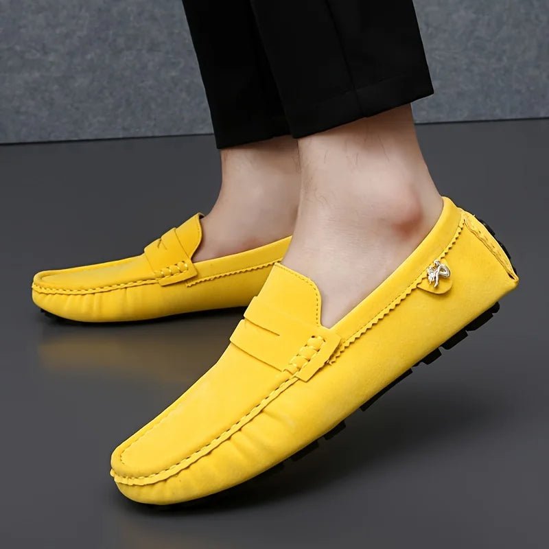 Ethan | Elegantes Mocasines Casuales de Ante para Hombre - Noa Lagos