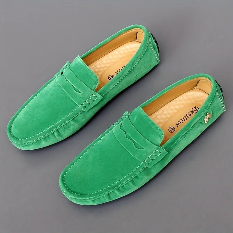 Ethan | Elegantes Mocasines Casuales de Ante para Hombre - Noa Lagos