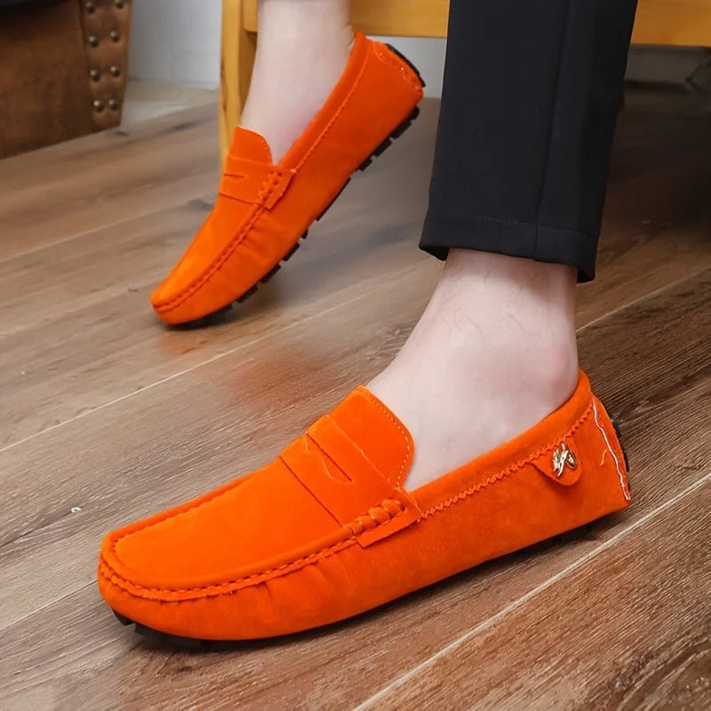 Ethan | Elegantes Mocasines Casuales de Ante para Hombre - Noa Lagos