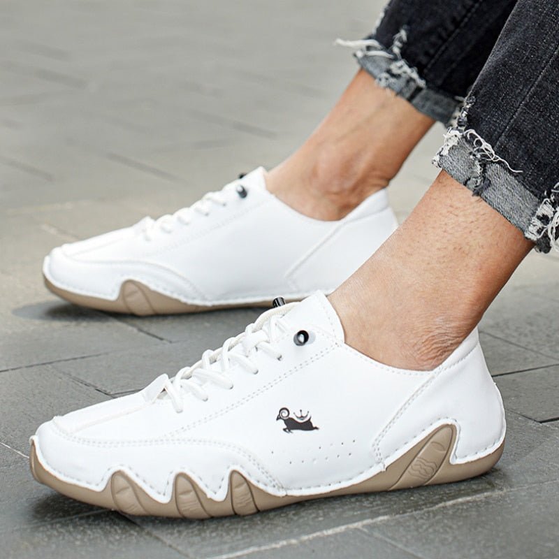 Ethan | Elegantes Zapatillas Hombre de Cuero Barefoot Flexibles - Noa Lagos