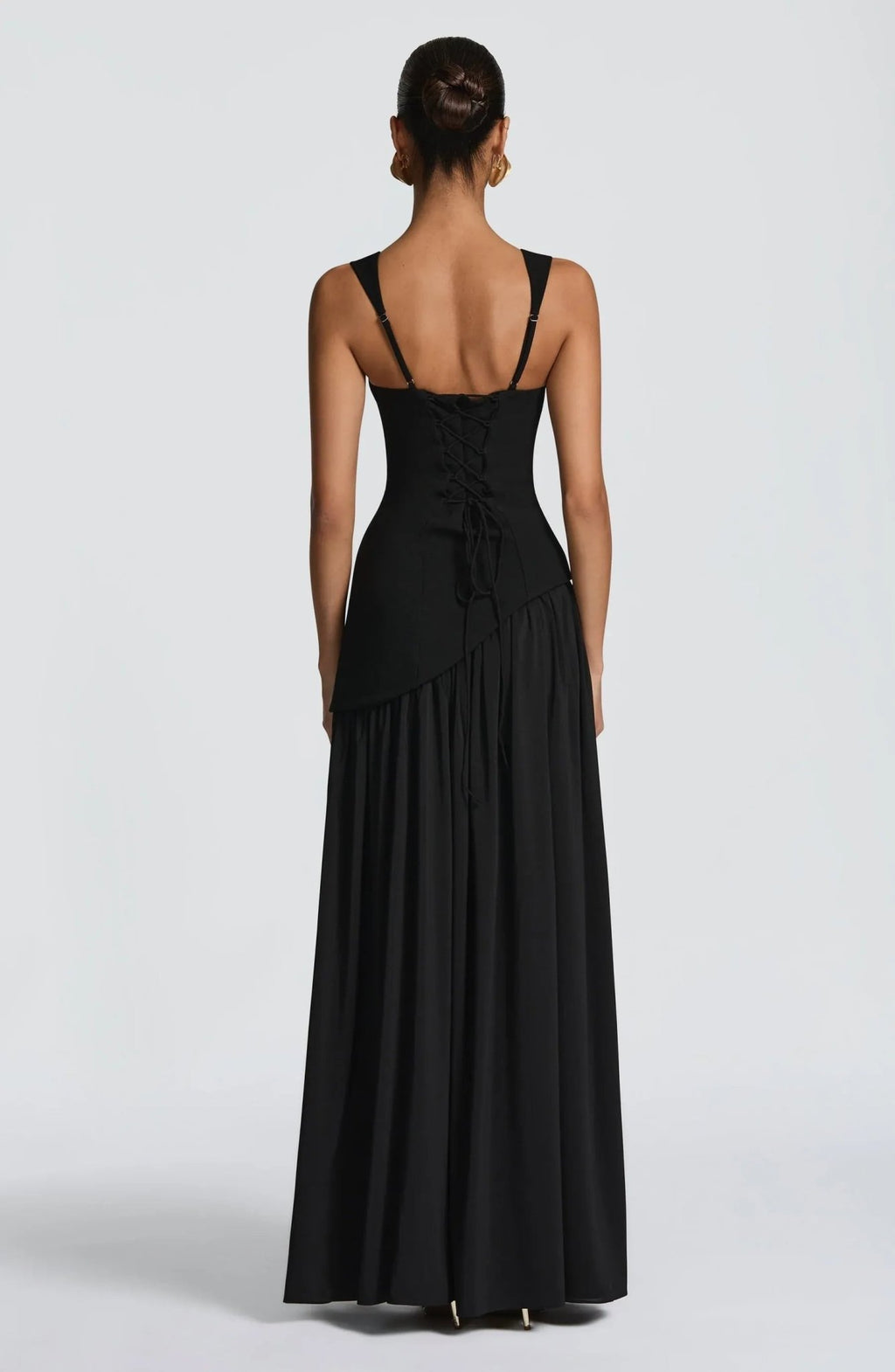 Isabel | Vestido Largo Elegante Sin Mangas para Fiesta en Burdeos - Noa Lagos