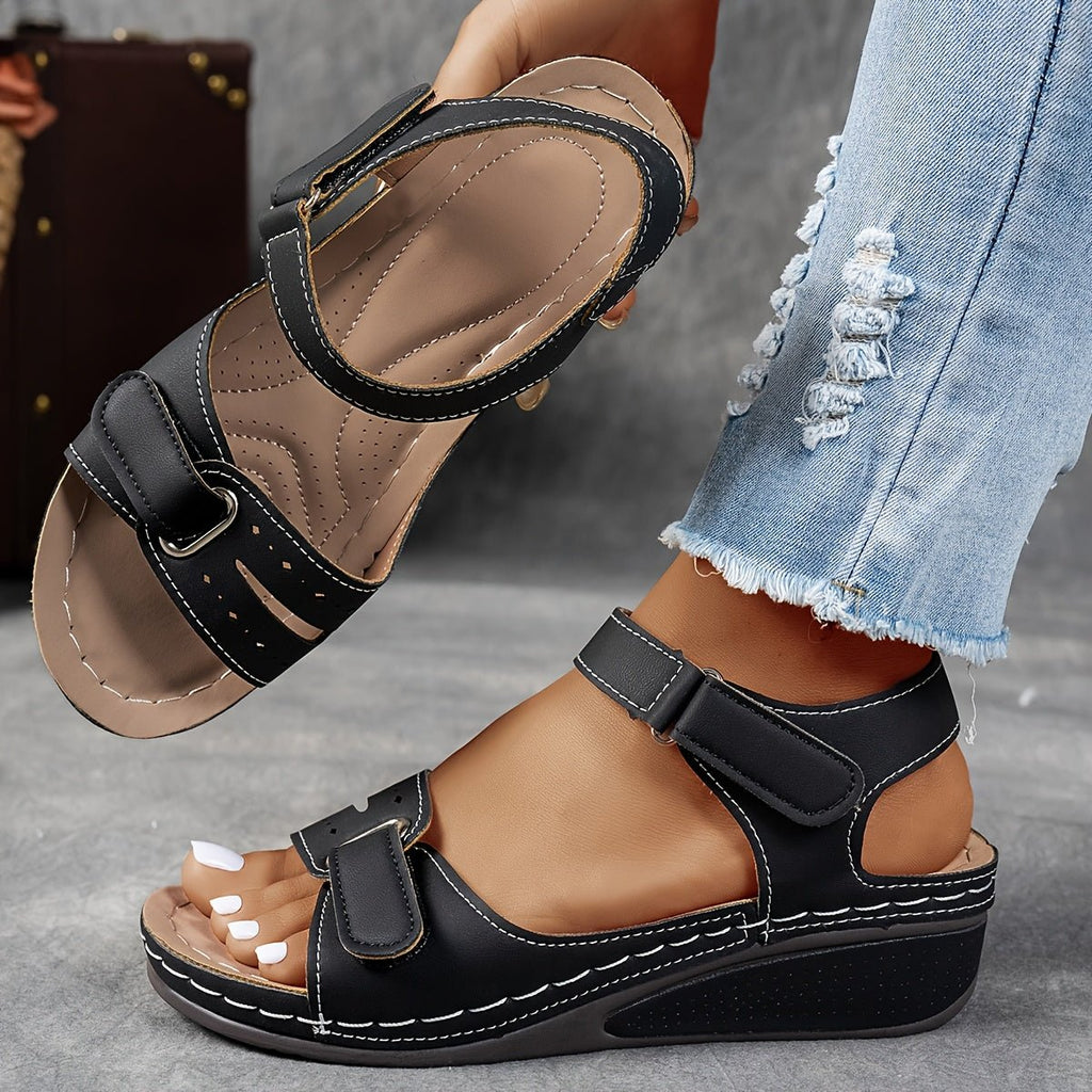 Isabella | Elegantes Sandalias de Cuña para Mujer con Plataforma - Noa Lagos