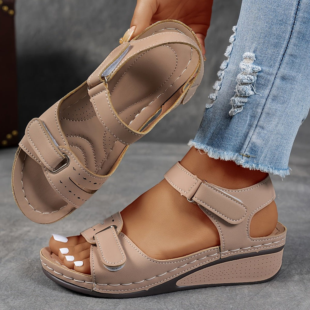Isabella | Elegantes Sandalias de Cuña para Mujer con Plataforma - Noa Lagos