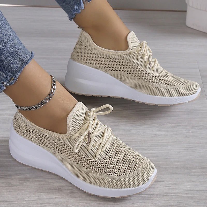 Isabella | Zapatillas Blancas Transpirables para Mujer - Noa Lagos