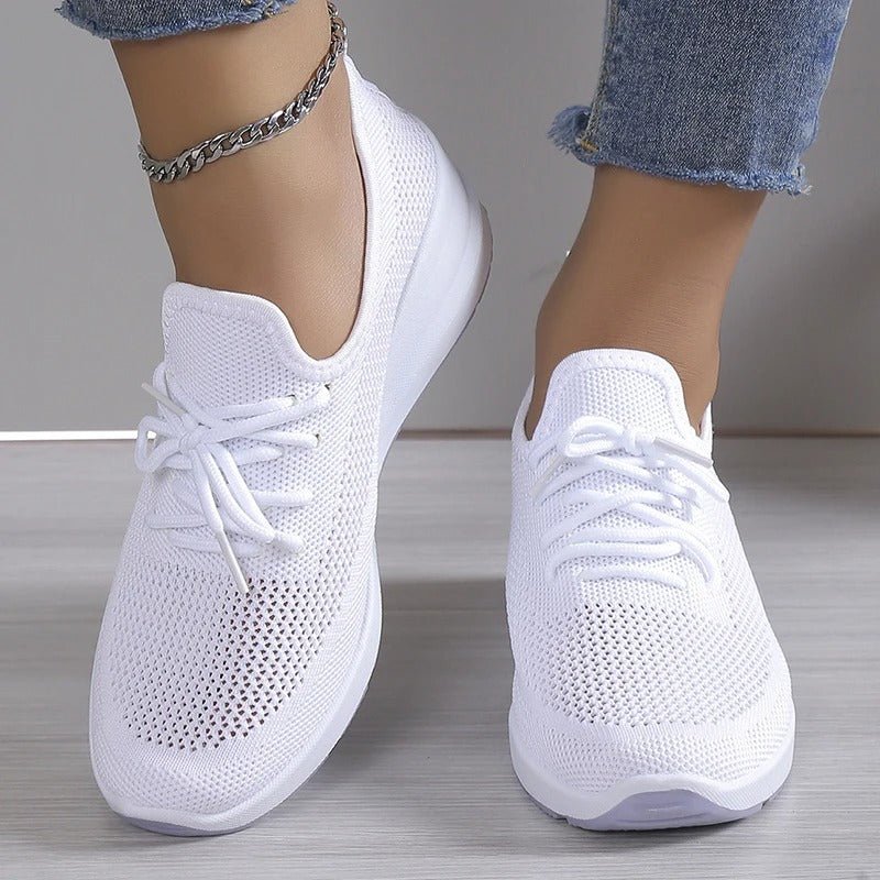 Isabella | Zapatillas Blancas Transpirables para Mujer - Noa Lagos