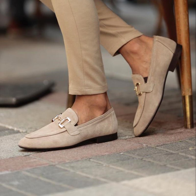 Liam | Elegantes Mocasines con Hebilla Metálica para Hombre - Noa Lagos