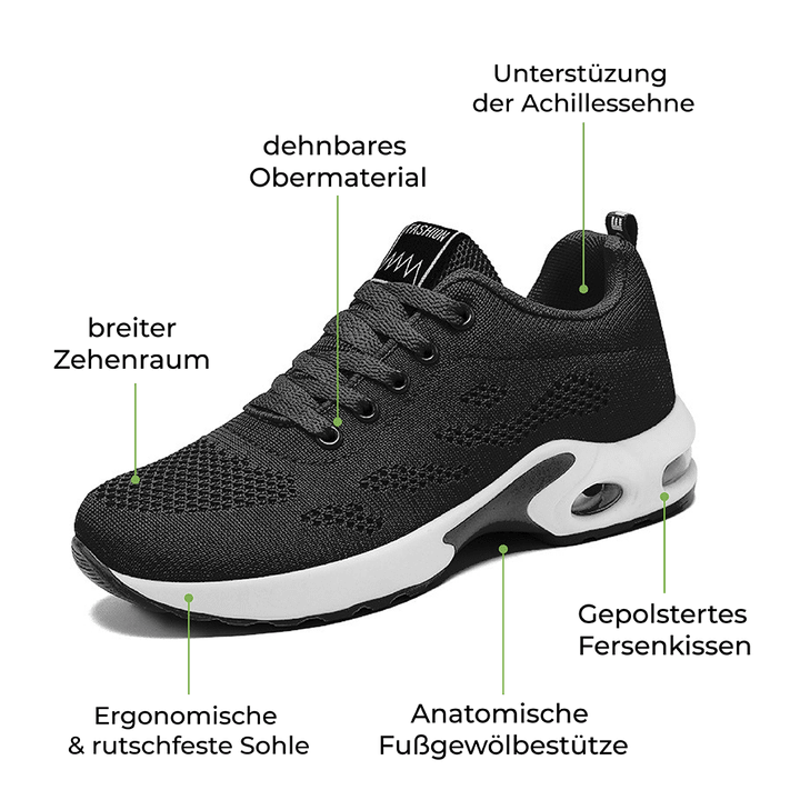 Lucía | Zapatillas Deportivas Ortopédicas con Plantilla Acolchada para Mujer - Noa Lagos