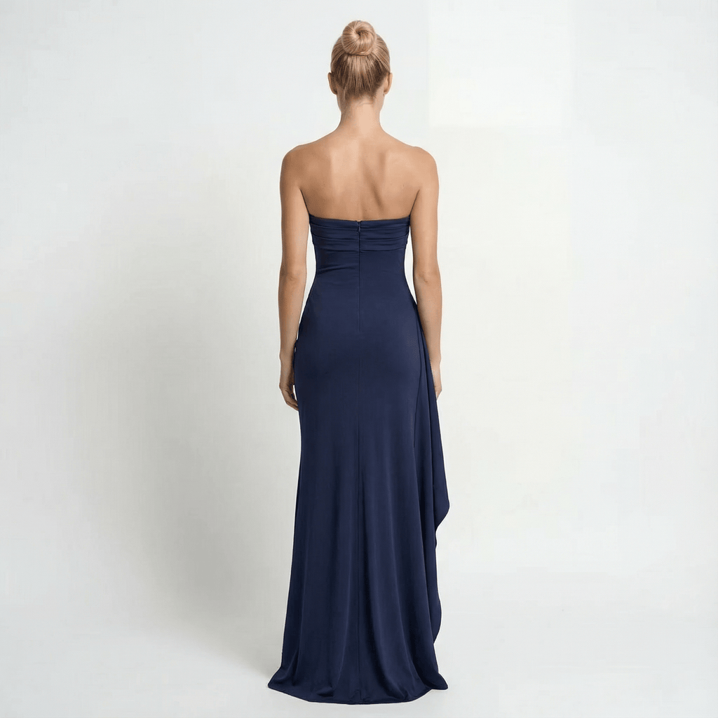 Luz de Luna | Elegante Vestido Largo Mujer Con Hombros Descubiertos - Noa Lagos