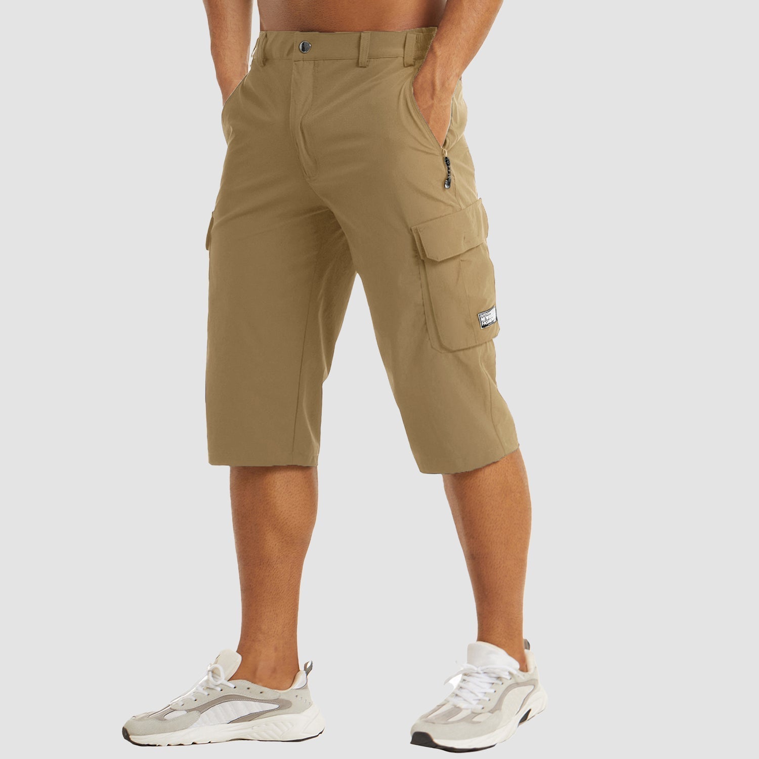 DANIEL – Bermudas cargo casuales hasta la rodilla para hombre