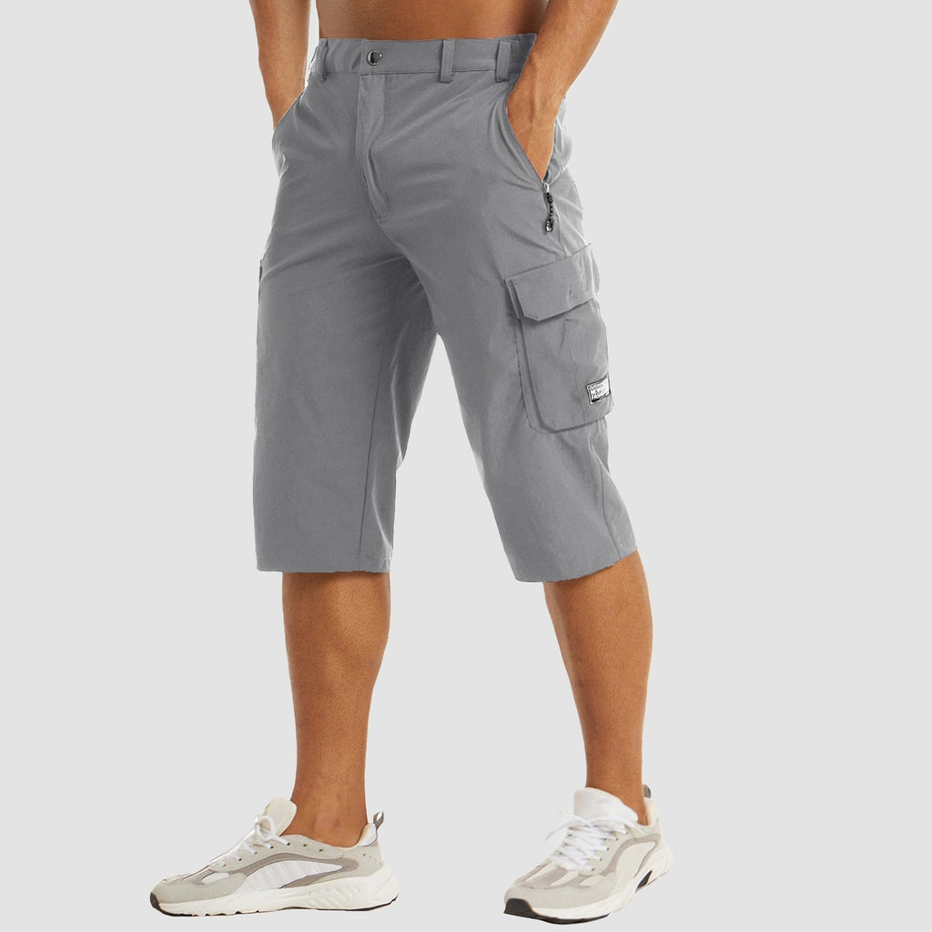 DANIEL – Bermudas cargo casuales hasta la rodilla para hombre