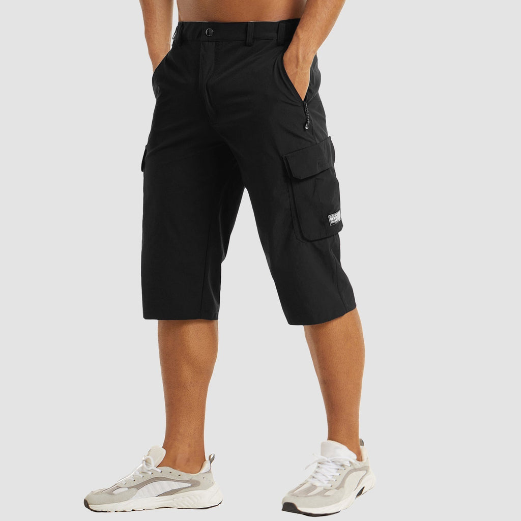 DANIEL – Bermudas cargo casuales hasta la rodilla para hombre
