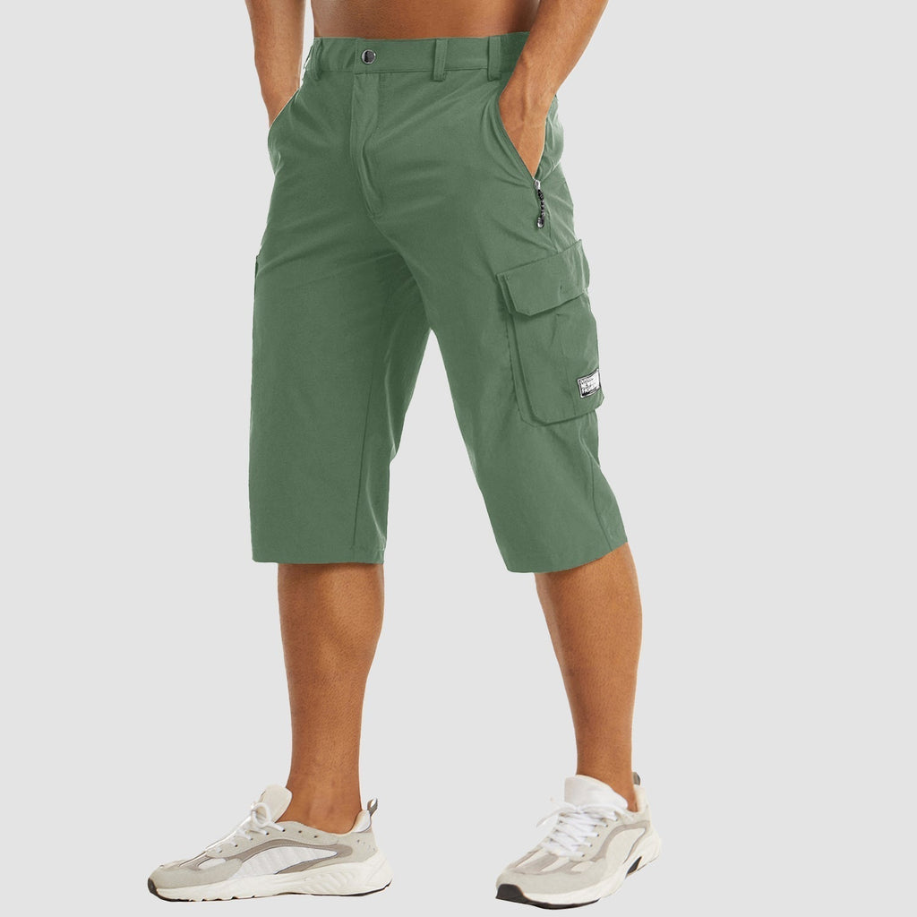 DANIEL – Bermudas cargo casuales hasta la rodilla para hombre