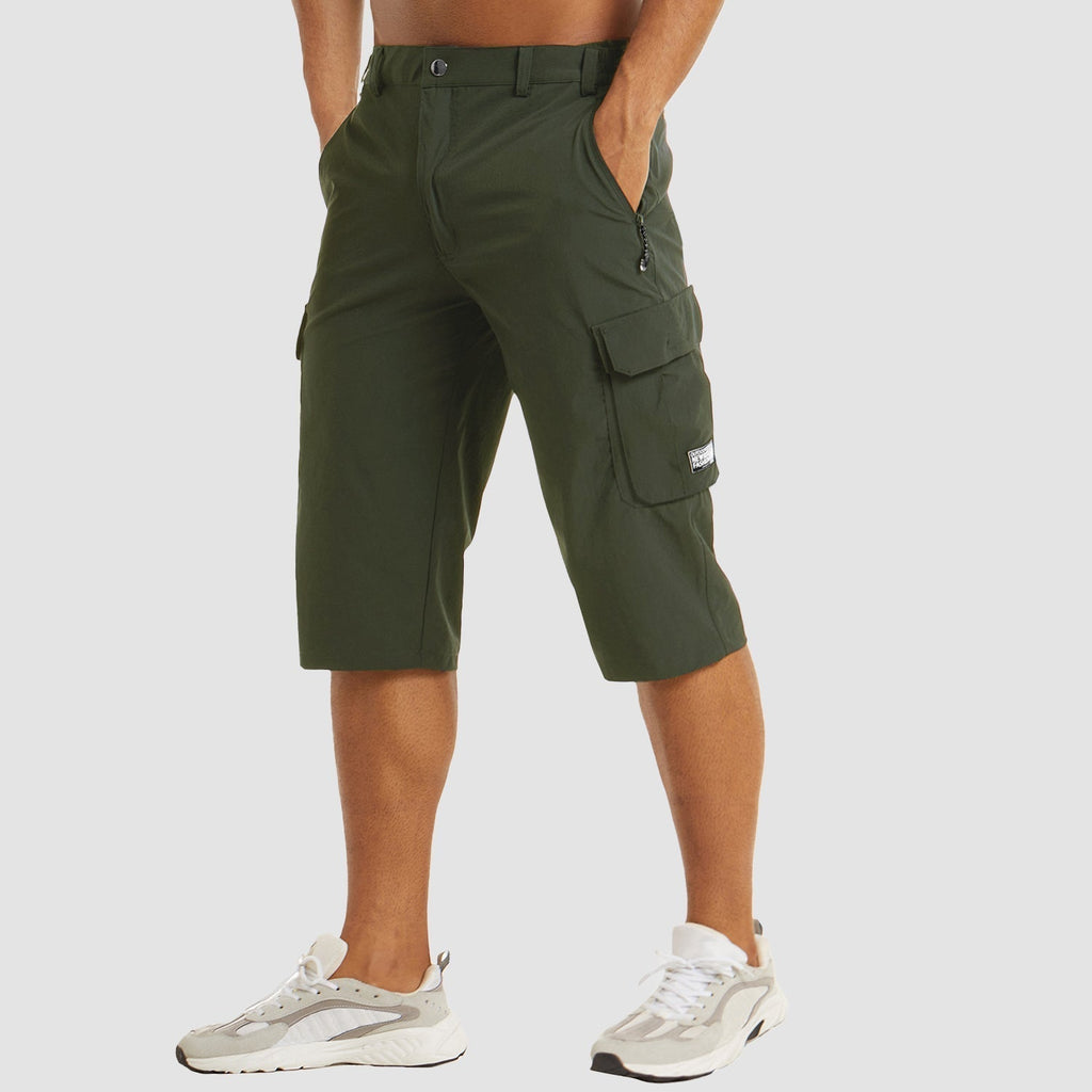 DANIEL – Bermudas cargo casuales hasta la rodilla para hombre
