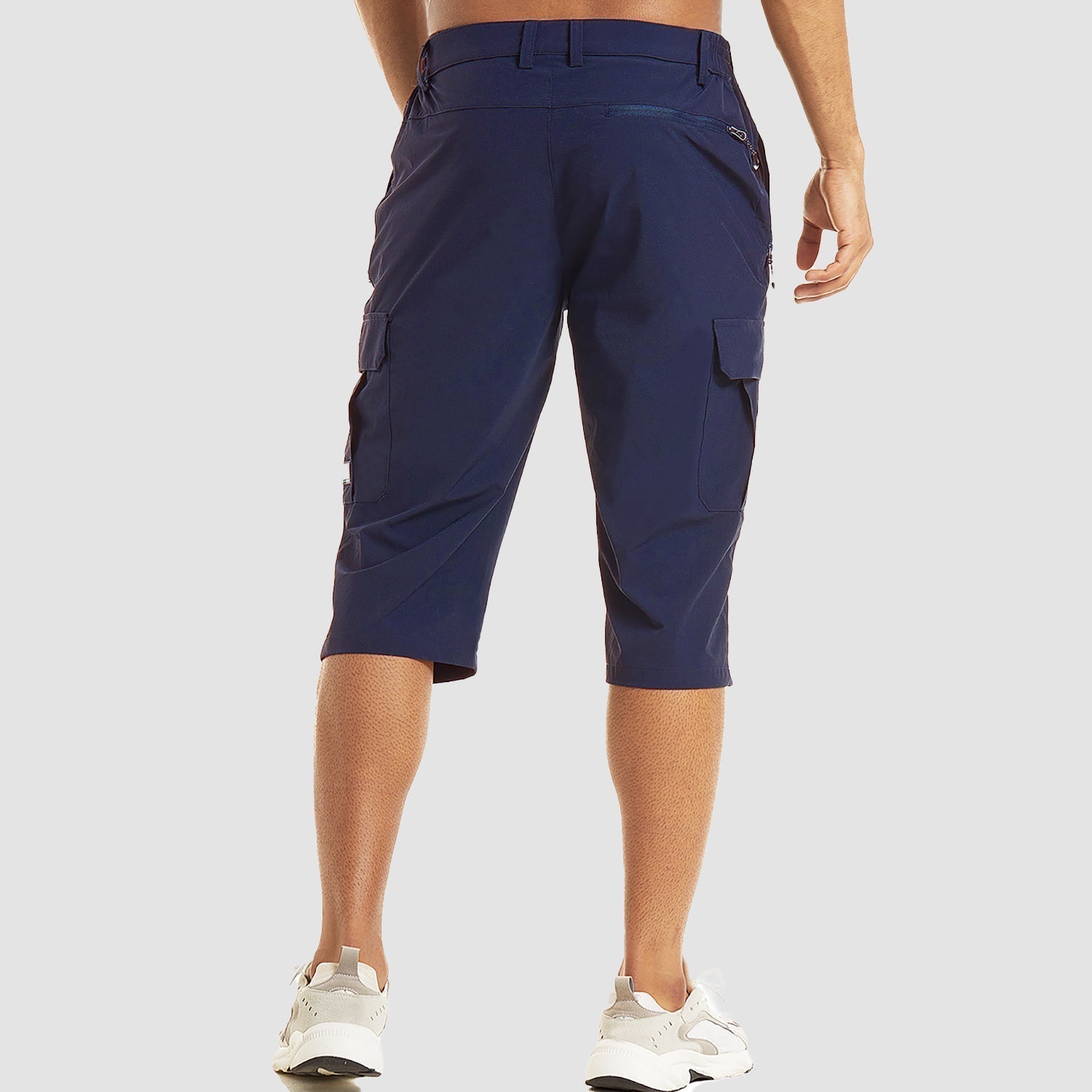 DANIEL – Bermudas cargo casuales hasta la rodilla para hombre