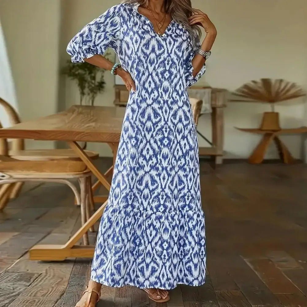 Mia | Elegante Vestido de Verano con Escote en V - Noa Lagos
