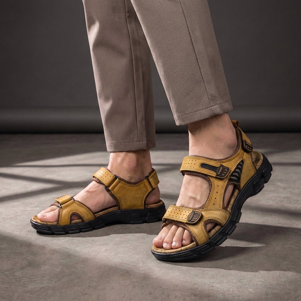 MIGUEL – Sandalias ortopédicas perforadas para hombre - Noa Lagos