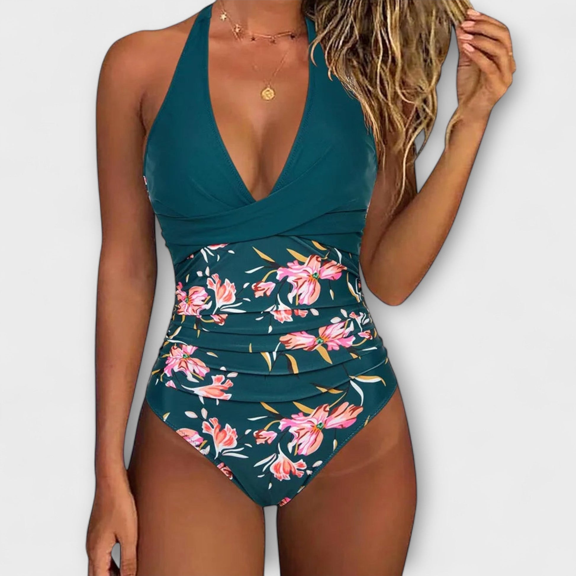 Sofía | Bañador para Mujer con Detalle de Contraste - Noa Lagos