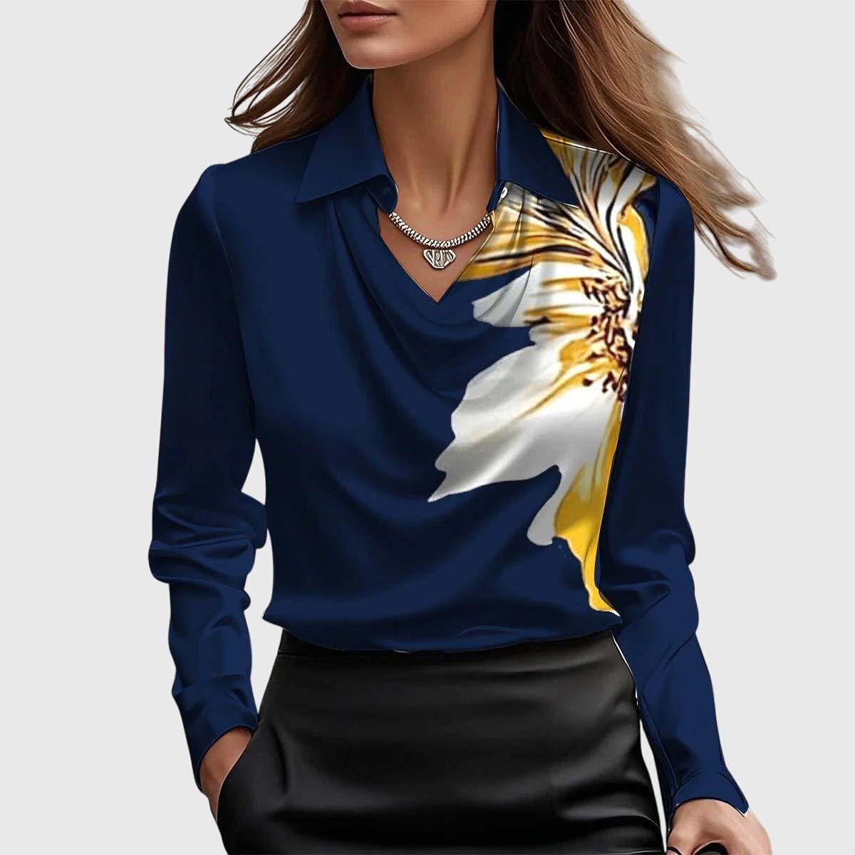 Sofía | Blusa Elegante de Manga Larga para Mujer - Noa Lagos
