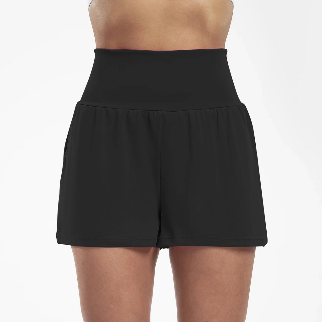 Sofia | Cómodos Pantalones Cortos Deporte Mujer Con Bolsillo - Noa Lagos