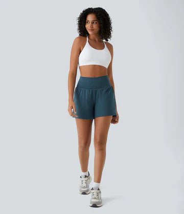 Sofia | Cómodos Pantalones Cortos Deporte Mujer Con Bolsillo - Noa Lagos