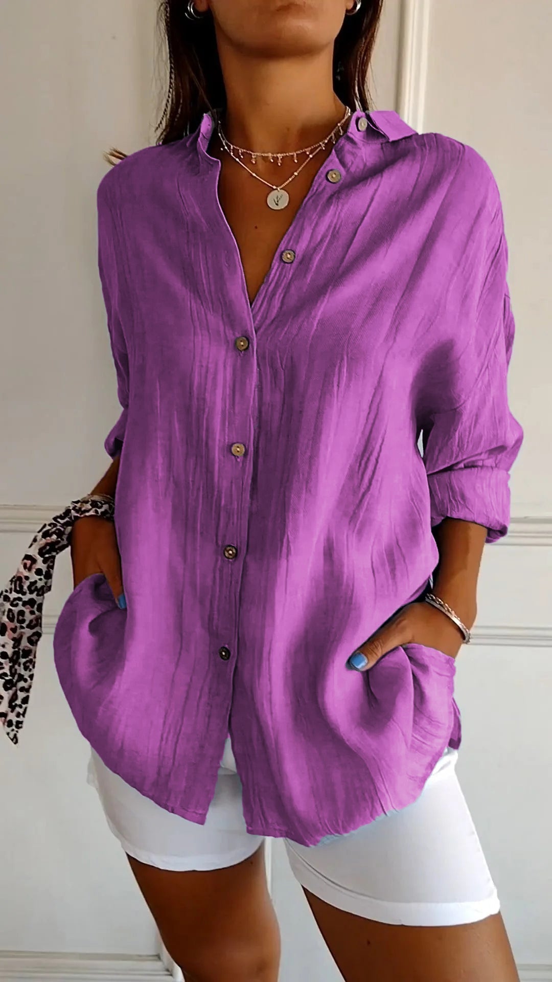 Sofia | Elegante Camisa Casual para Mujer - Noa Lagos