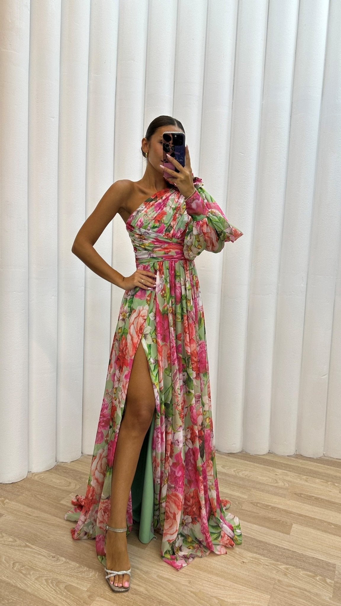 Sofia | Elegante Vestido Maxi Fiesta de Verano Hombro Descubierto - Noa Lagos