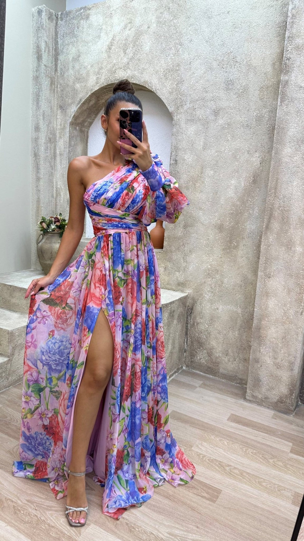 Sofia | Elegante Vestido Maxi Fiesta de Verano Hombro Descubierto - Noa Lagos