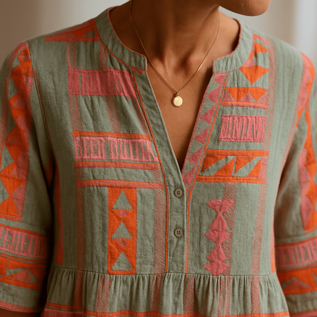 Sofia | Elegante Vestido Midi Bohemio para Verano - Noa Lagos
