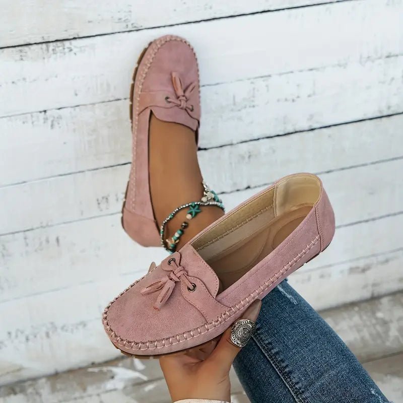 Sofía | Mocasines Clásicos de Mujer con Acento de Borla y Comodidad Optimal - Noa Lagos