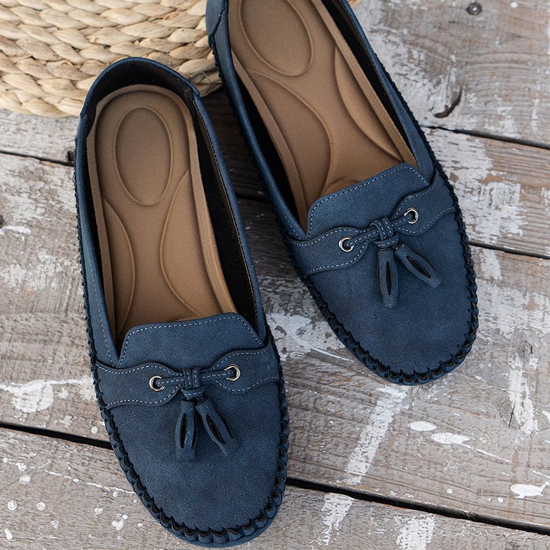 Sofía | Mocasines Clásicos de Mujer con Acento de Borla y Comodidad Optimal - Noa Lagos