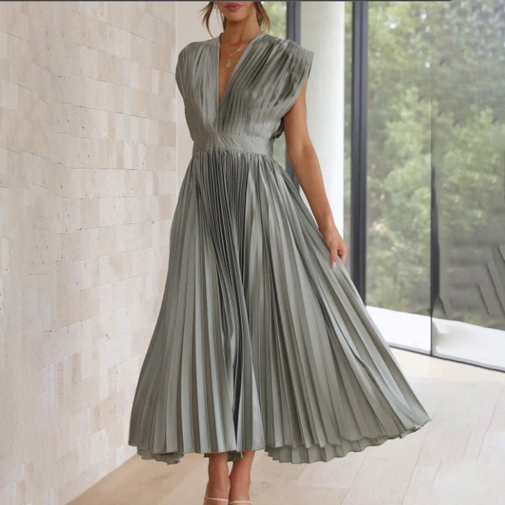 Sofia | Vestido de Mujer Largo Plisado - Noa Lagos