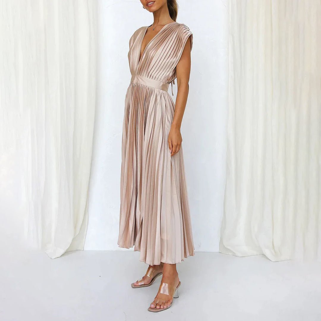 Sofia | Vestido de Mujer Largo Plisado - Noa Lagos