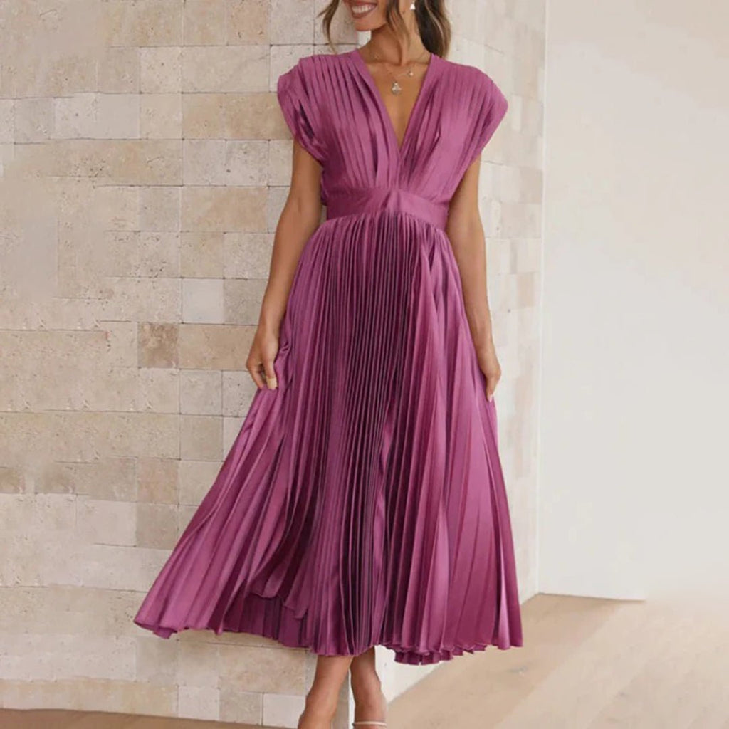 Sofia | Vestido de Mujer Largo Plisado - Noa Lagos