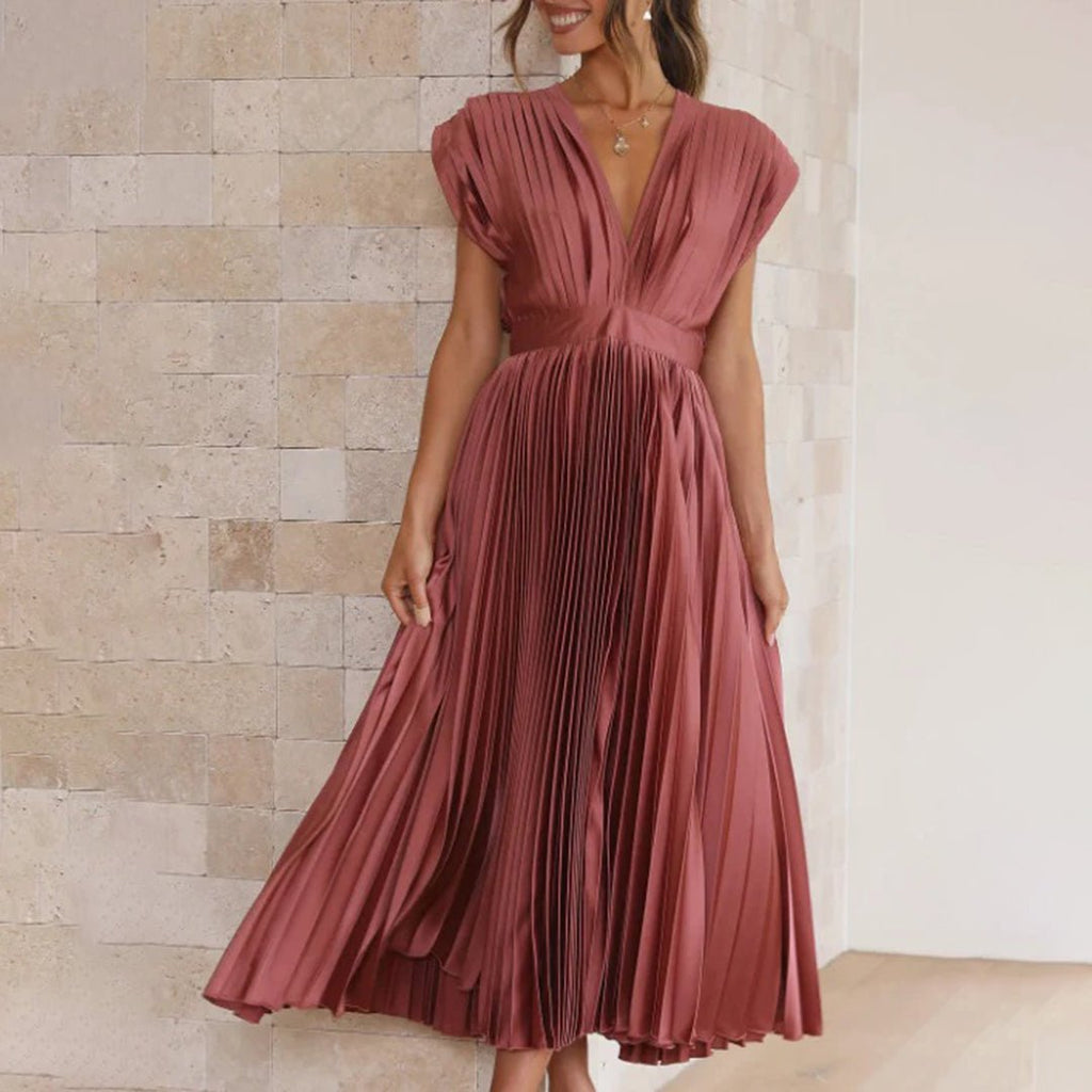 Sofia | Vestido de Mujer Largo Plisado - Noa Lagos