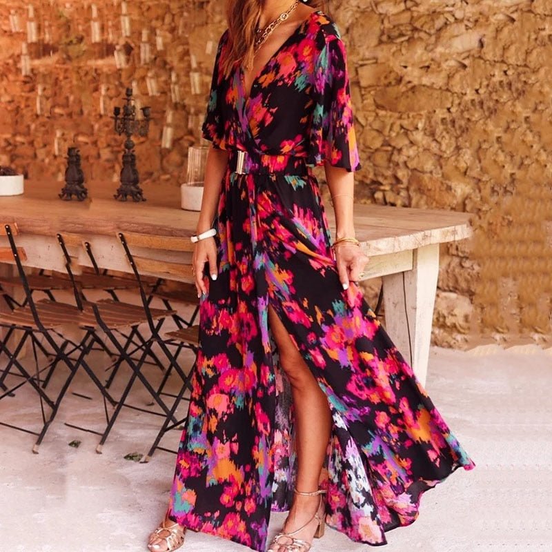 Sofia | Vestido Largo Bohemio de Verano - Noa Lagos