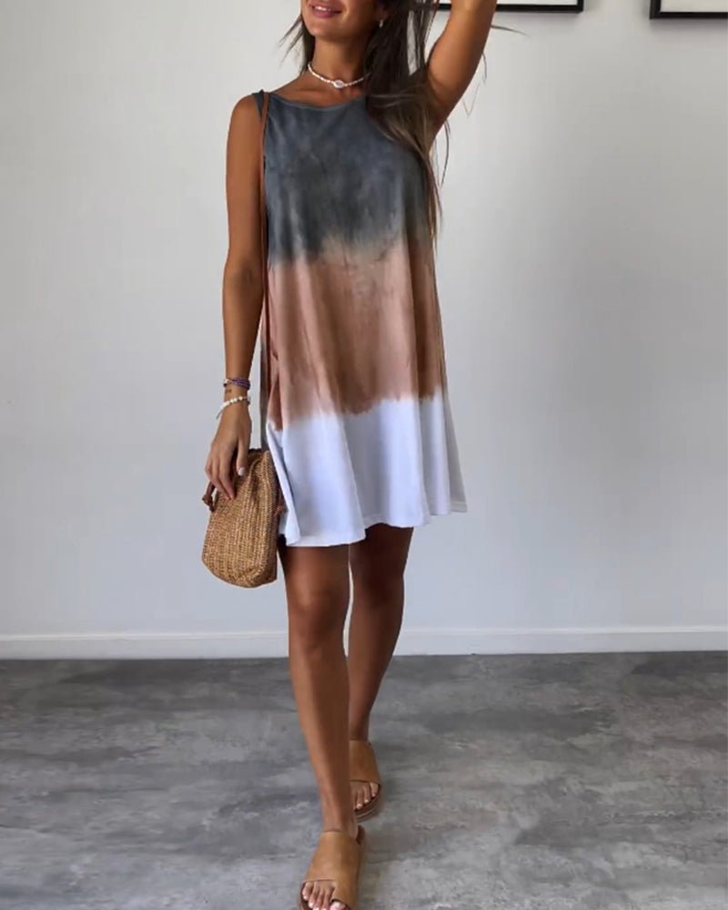 Sophia | Vestido Colorido Sin Mangas - Noa Lagos