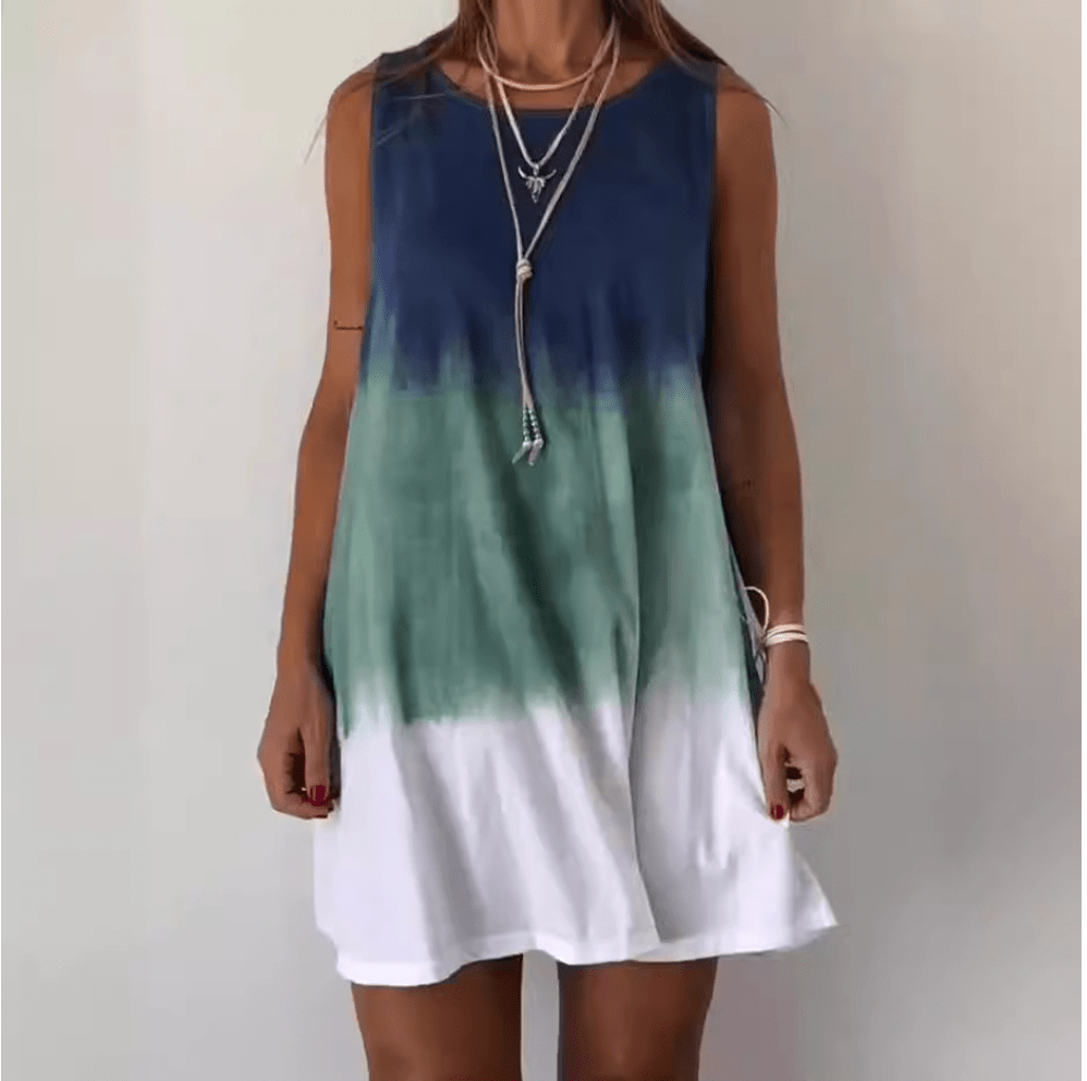Sophia | Vestido Colorido Sin Mangas - Noa Lagos